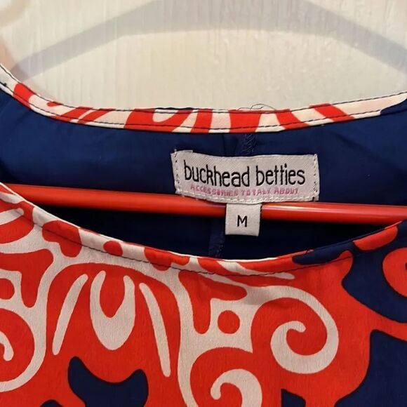 Perfect for game day! Adorable Buckhead Betties dress. Fully lined size M - Picture 2 of 3